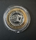 Reno Tahoe Intl Airport  10 Gaming Casino Token  999 Fine Silver Strike Carson