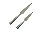 Hand-forged Viking Spearhead Carbon Steel Medieval Replica Norse     Set Of 2