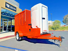 Portable Restroom Trailers Construction Landscape Road Clean-up Utility Gov