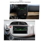 Single Din Car Stereo Radio Bluetooth Mp3 Player Dash Audio Fm Aux Usb Charger