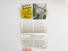 Rare 1949 Introducing California Zephyr Vista Dome Train Travel Brochure Map