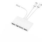 5 In 1 Memory Card Reader Usb 3 0 Otg Adapter Sd Card Reader For Iphone ipad Lot
