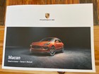 2022 Porsche Macan Gts Sport Turbo Owners Manual Clean Maintenance Book case Oem