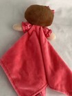 Plush My First Doll Lovey Bright Pink By Baby Starters Satin Backing 12x12 