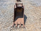 18  Case 580 Backhoe Bucket  45-38 Mm Pins  Missing A Rear Bushing 
