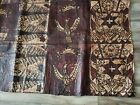 Polynesian Samoan Tapa Bark Cloth Pacific Islands Large 130 x 71 5    Vintage Art 