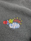Ebay Live Chicago 2008 Sweatshirt L Zip Neck Stand Up Collar Unisex Blk