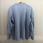 Rasco Fr Mens Xl Sky Blue Flame Resistant Long Sleeve Work Henley Shirt Wbf461