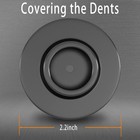 Door Stops For Wall Protector  Door Knob Wall Shield  Black Door Bumper For S   