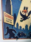 Guinness Beer Metal Sign - Guinness For Strength Retro Vintage Ufo
