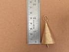 10 Tiny Fairy Bells 2        Rustic Cone Craft Bells For Diy  Xmas Decor  Witch Bell