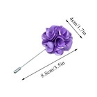 Rose Flower Lapel Pin Enamel Pin Men Women Wedding Favor Suit Brooch Pin Fashion