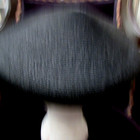Vintage - Black Nylon Ladies Hat  - Excellent