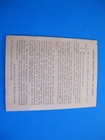 Politic District  Alexandra South Australia Vote Card Capt George Ritchie Goolwa