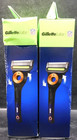 2pk Gillette Labs Nfl Bears Razor  1 Razor   1 Cartridge Each New   Sealed