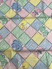 Vintage Baby Child Pillowcase Duck Dog Cat Elephant Unisex Yellow Blue Pink Gree