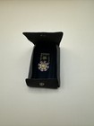 Daughters Of Rebekah Odd Fellows 15 Yr Pin Pennsylvania Enamel Gold 2517 S1