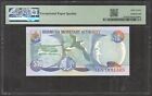 Bermuda 10 Dollars Queen Elizabeth Ii Prefix C 1 P-52a 2000 Pmg 67 Epq Top Pop