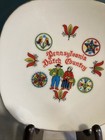 Souvenir Mini Dish Plate Pennsylvania Dutch Country Vintage 4 9   