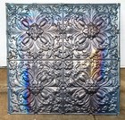 24x24 Antique Victorian Nouveau Ceiling Tin Tile Ancanthus Flowers Cottage Chic