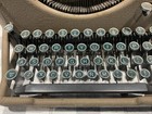 Vintage Underwood Typewriter No 5  Green Key 1920s