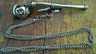 Lot Of 5 Pcs 5  Brass Bosun s Whistle W Chain Bosun Call Pipe Chrome Finish