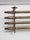 Antique Brass Pullman Train Luggage Rack Wall Mount Shelf 29   