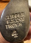 Vintage F s  Co  4 Clipper Ice Cream Cone Conical Scoop Troy Ny 1900s Antique