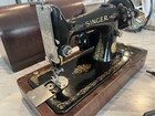 Singer 99-13 Electric Household Sewing Machine W  Case  Knee Control