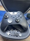 Oem Microsoft Xbox One Elite Controller W  Case  Box   Buttons Black 1698 Read