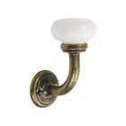 6 Pcs Ceramic Coat Hook antique Bathroom Wall Hooks vintage Towel Hanger Small