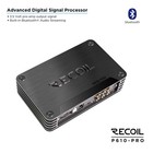 Recoil P610-pro 6-in 10-out Car Dsp Amplifier With Bluetooth Optical Input