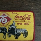Vintage Coca Cola Patch 75 Years