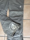 Grenade Cargo Snowboard Pants Large Gray Wide Leg Y2k Streetwear Grenade Logo