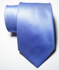 New Classic Checks Blue Jacquard Woven Silk Men s Tie Necktie