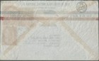Ecuador Airmail Cover Rothschild Metal Works Quito To Fulham England 1945 Pan Am