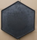Simmons Sds8 1985 Repainted Flat Black Hexagonal Drum Pad Tested