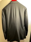 Suitsupply Men s 2-piece Wool Twill Suit Black 44r Waist 29 - 32