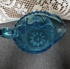Vintage Kemple Glass Creamer Pitcher In The Iconic Yutec  star And Fan 