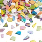 Iridescent Glass Mosaic Tiles For Crafts Bulk 200g Broken Mosaic