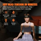 Shaktimat Acupressure Headband In Shakti Black  Relieves Stress   Tension  Promo