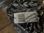 Nwt Vera Bradley Soft Fringe Scarf In Paisley Noir