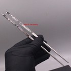 Real 999 Fine Silver Chopsticks 8 26inch Dragon Phoenix Square Adult Chopsticks