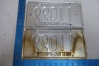 New Hampshire License Plate Tag 1987 87 Nh Pair Set 11099