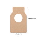 100pcs Thicken Wine Bottle Hanging Tags Bottle Label Paper Wine Cellar Labels