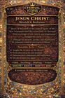 Eternal Icons Jesus Christ Ei-1 Christian Biblical Trading Card Infographic Back