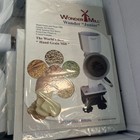 Wondermill Junior Deluxe Wheat Flour Grain Hand Mill Grinder White Nut Auger New