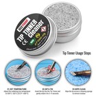 Beeyuihf Soldering Kit 2 Desoldering Wick 1 Solde Flux 5 Cleaning Sponge For Tip