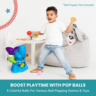 Set Of 5 Multi-colored Replacement Balls For Ball Popper Toys In Assorted Colors
