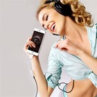 For Iphone Headphone Lot Adapter Jack 8pin To 3 5mm Aux Cord Dongle Converter